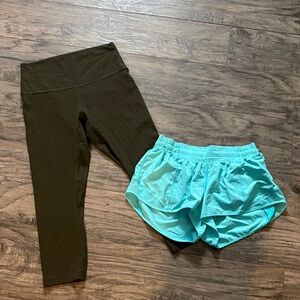 Bundle of lululemon shorts and capris